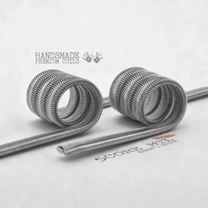 Miniature MTL coil with 5-core Alien configuration.