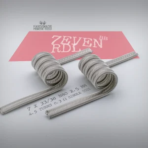 High-resistance 7-core Alien coil for RDL vaping.