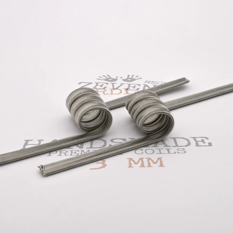 Seven-core coil for restricted DL mechanical mods, 3 mm ID.