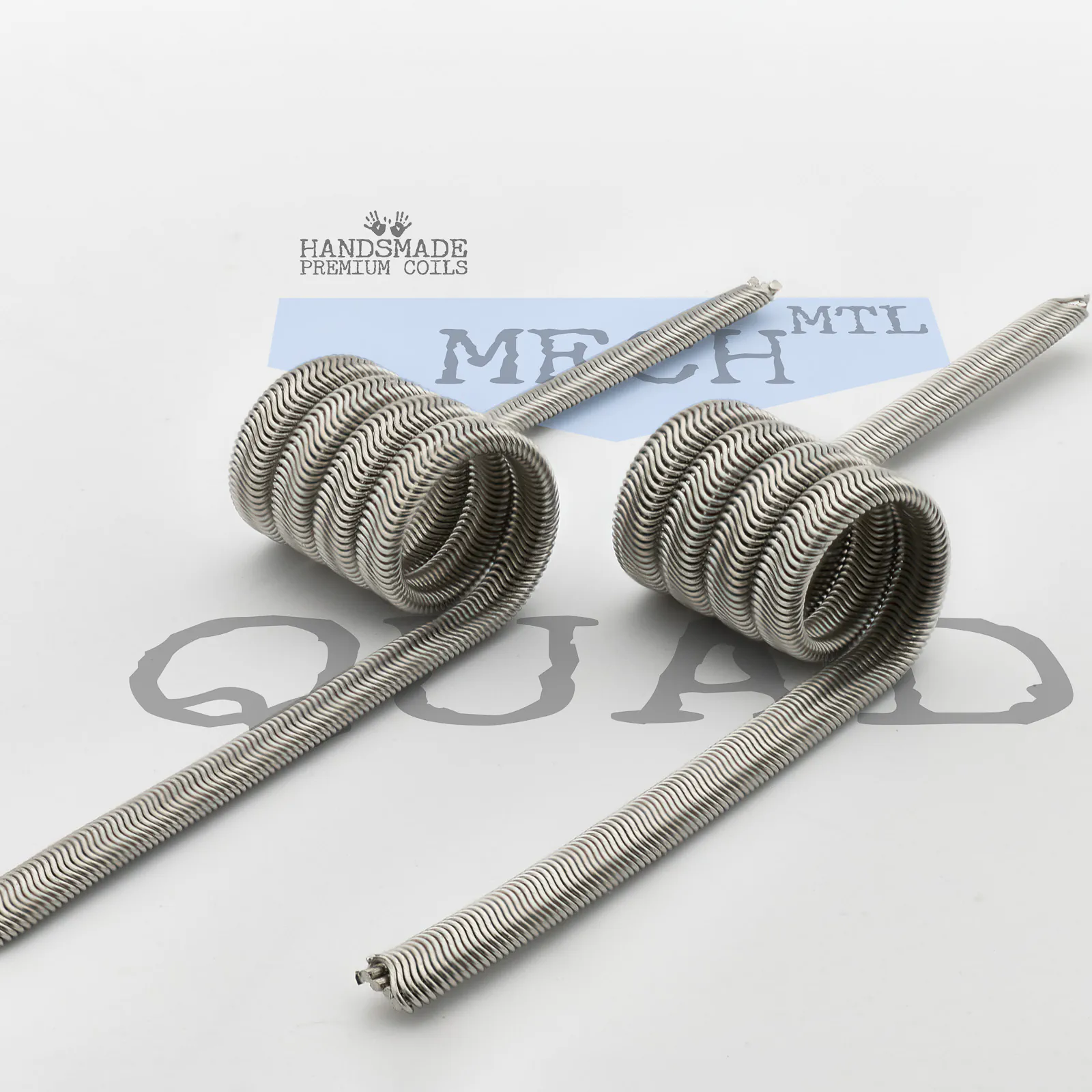 High-resistance quad-core MTL coil for warmer performance.