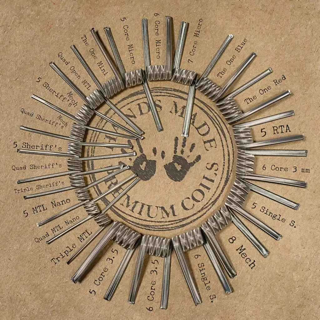 Handsmade Coils in a circle